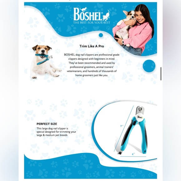 Dog Nail Clippers and Trimmer by Boshel - Picture 11 of 13